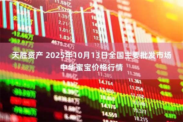 天胜资产 2025年10月13日全国主要批发市场中华蜜宝价格行情